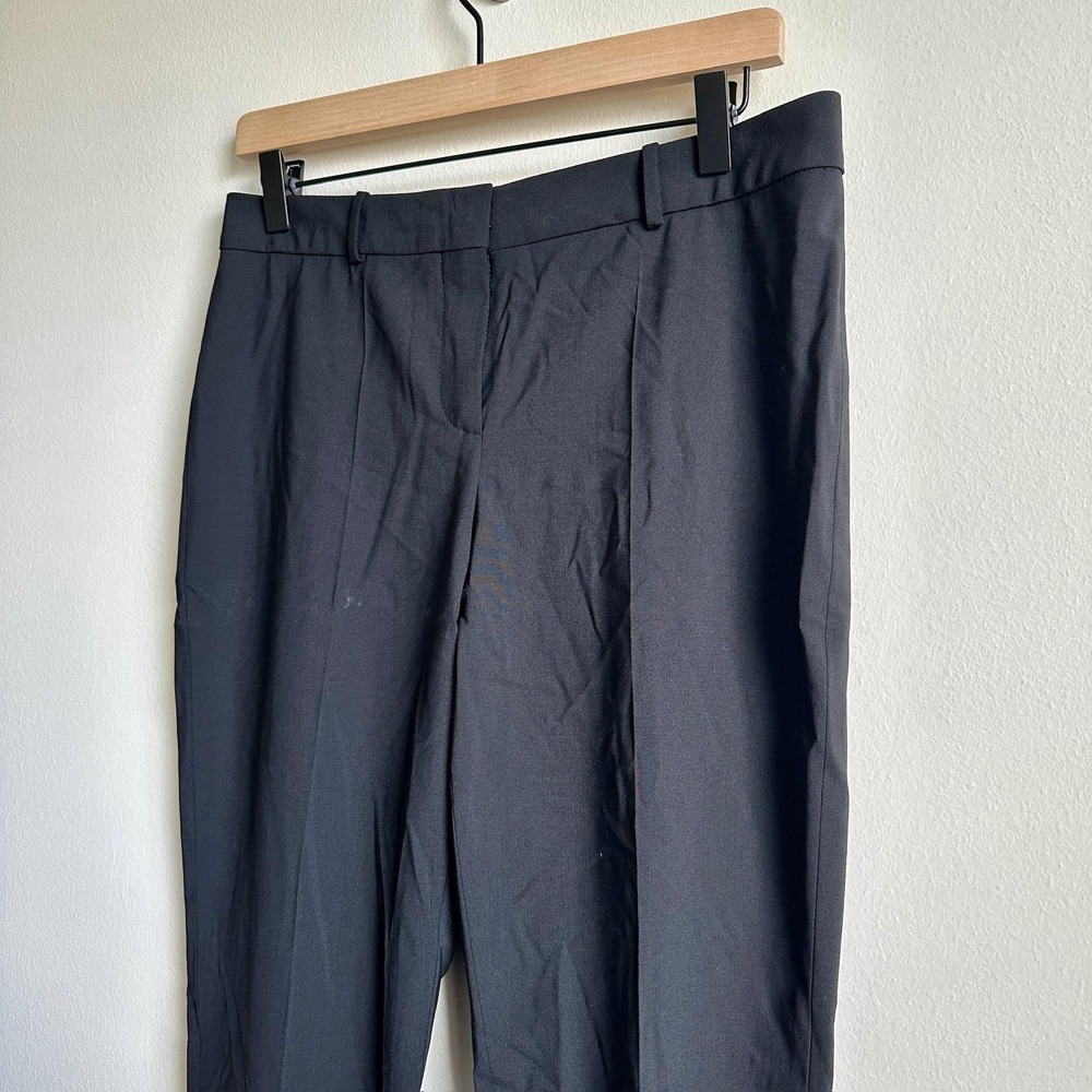 BOSS Pants Womens 4 Black Dress Slim Tapered Office Wear Career Suit New - Picture 4 of 5